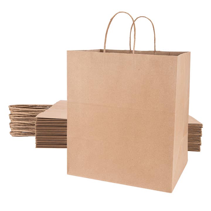 Store Supply Warehouse - Wholesale Grocery/Shopping Bag - Kraft Paper Restaurant Take Out Bags - Case of 2001