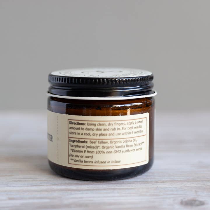 Schneider Goods Co - Wholesale Body Balm/Butter - Vanilla Bean Tallow Face & Body Butter1