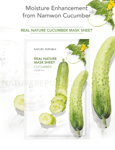 Best Beauty Group - Vente Masque pour le visage - Masque facial NATURE REPUBLIC Real Nature3