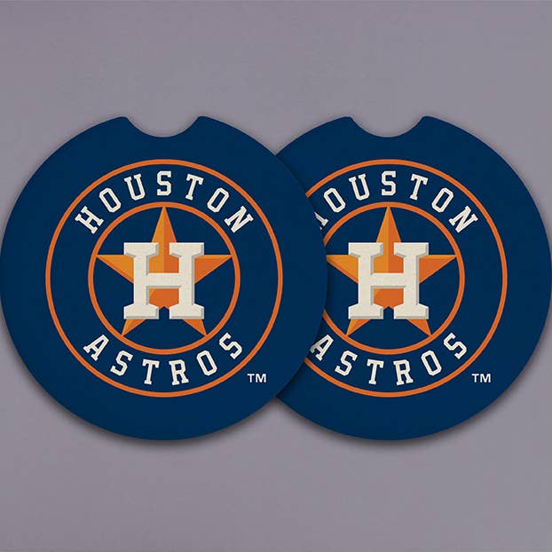 ASTROS Car Coasters for wholesale by MAGNOLIA LANE