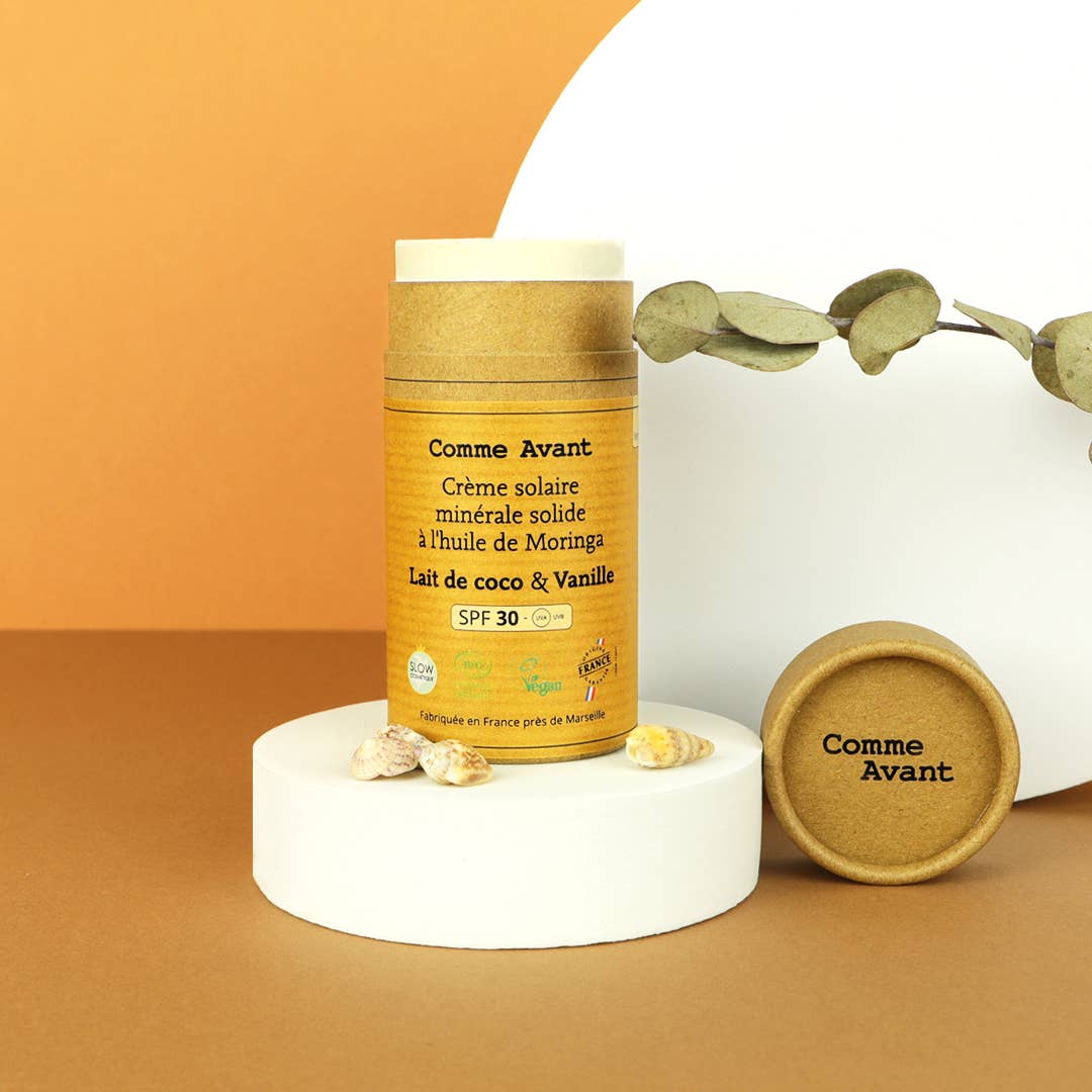 Comme Avant - Vendita all'ingrosso Creme solari - Crema solare minerale con olio di Moringa SPF301