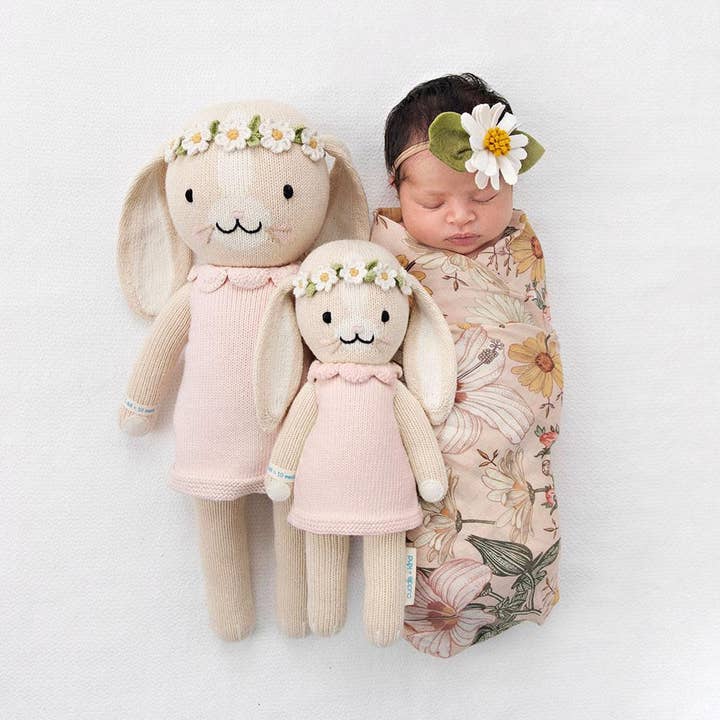 cuddle+kind - Wholesale Doll - Kids - Hannah the bunny (blush), gives 10 meals