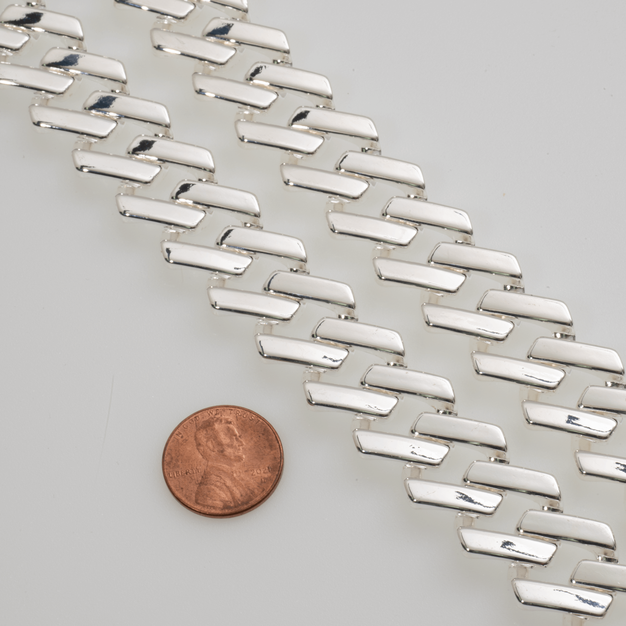 Continental Beads – wholesale Link & chain necklace – Cuban Link Chain - 19mm XL Size Curb Chain Multiple Colors - Per Foot0