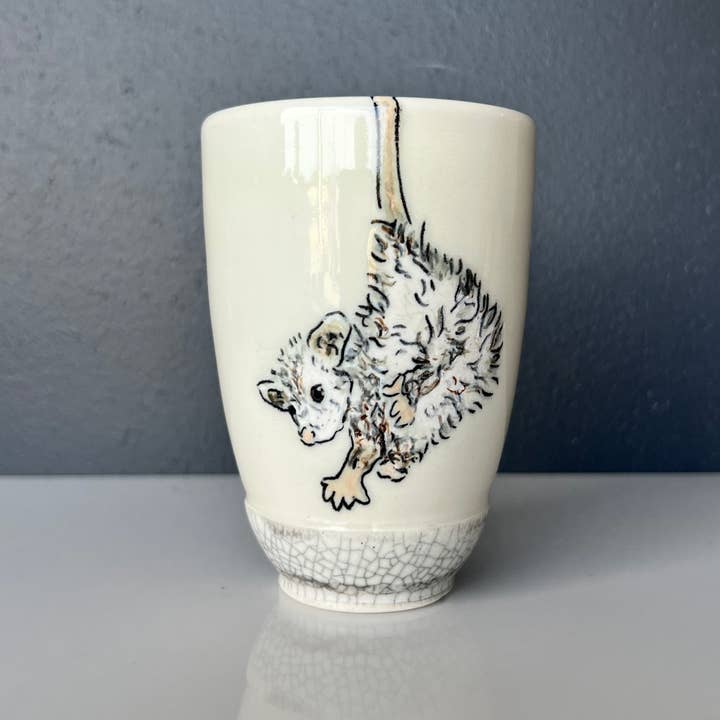 Lucy Nilan Studios - Wholesale Drinking Glass/Cup - Possum Tumblers7