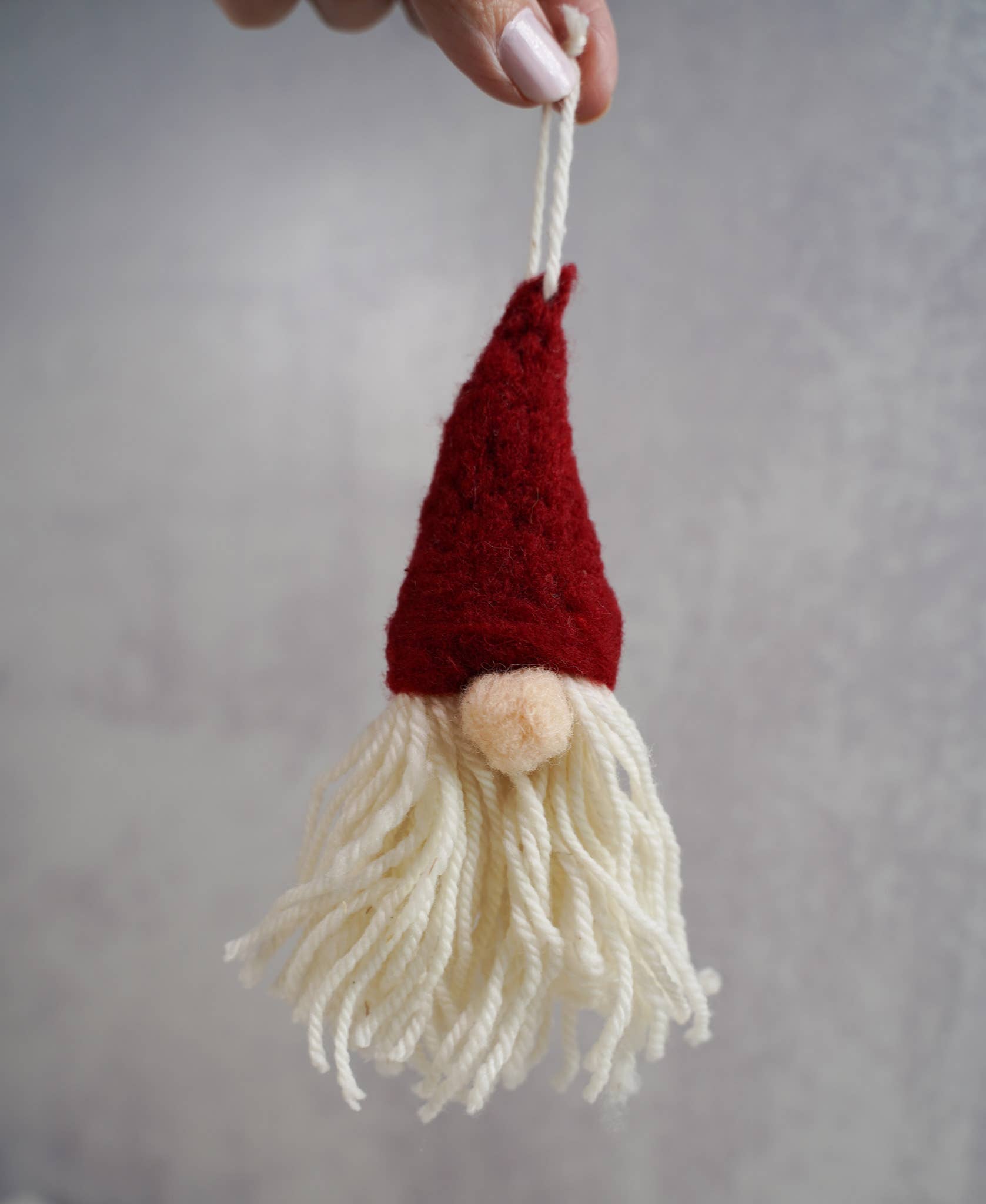 Bear Creek Felting - Vendita all'ingrosso Kit per lavoretti fai da te - Kit per infeltrire ad aghi Gnome Ornaments (per 3 ornamenti)12