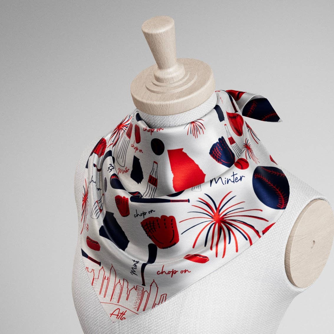 Wacovki - Wholesale Scarf - Women's - Custom Game Day Scarf1