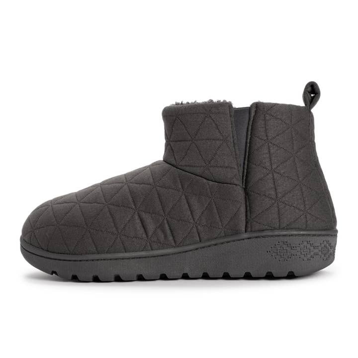 Dark Grey Muk Luks Women's Avery Beth Bootie Slippers for wholesale on Faire