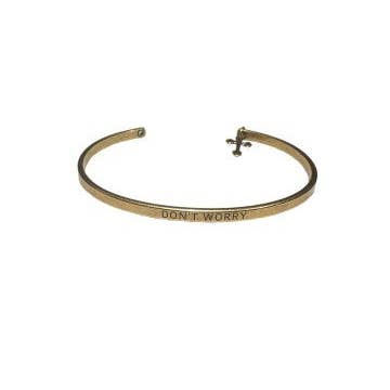 BEKYMRE DIG IKKE petite manchet for engroshandel hos Mya Bella Inc.