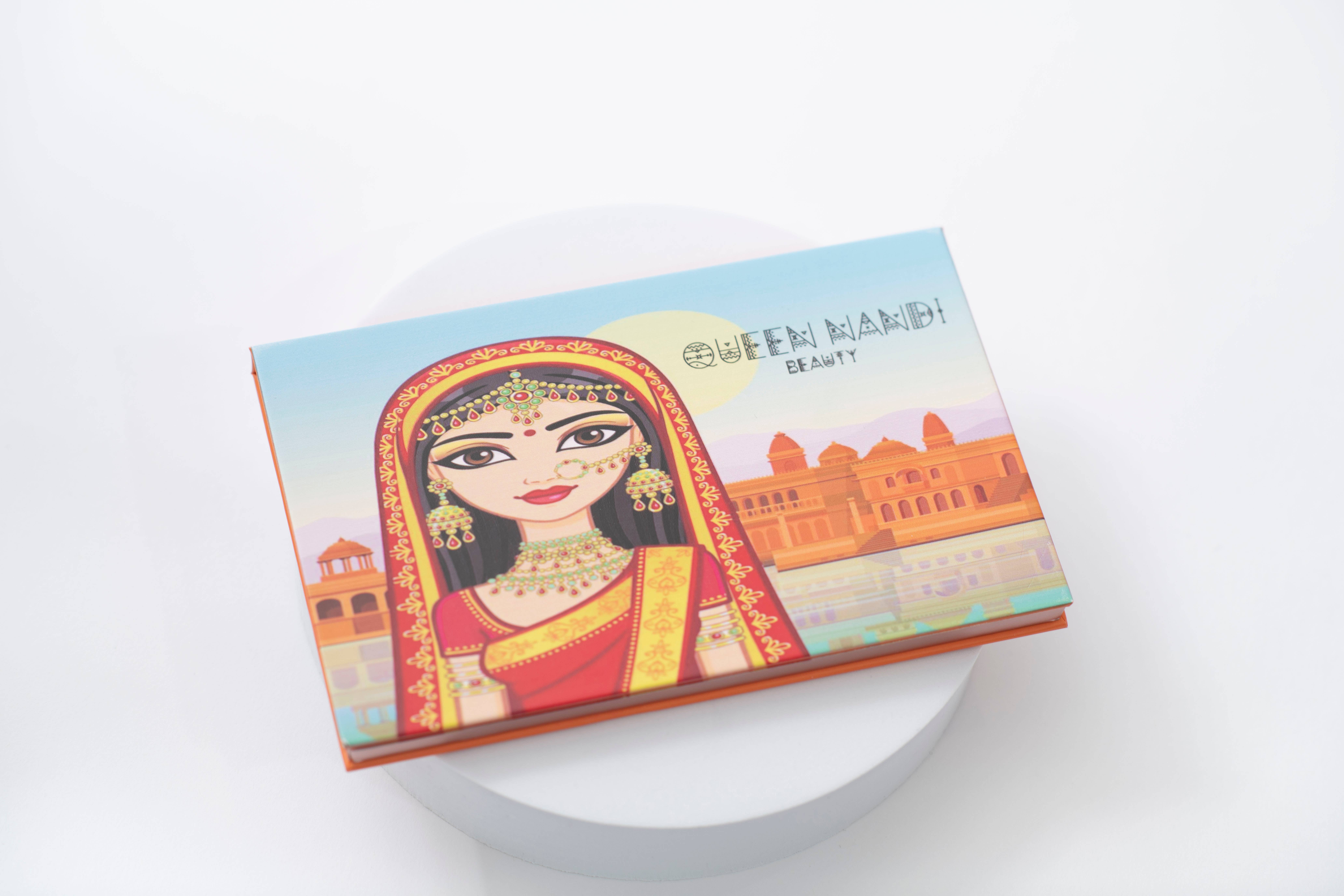 Queen Nandi Beauty - Vendita all'ingrosso Palette di ombretti - Palette di ombretti nude Queen Nandi Beauty con 15 colori2