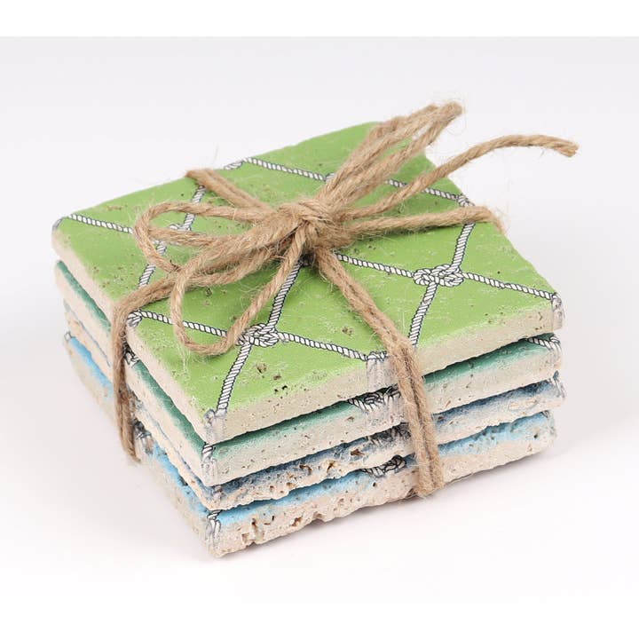 Stone coasters set - Joon for wholesale by Queence