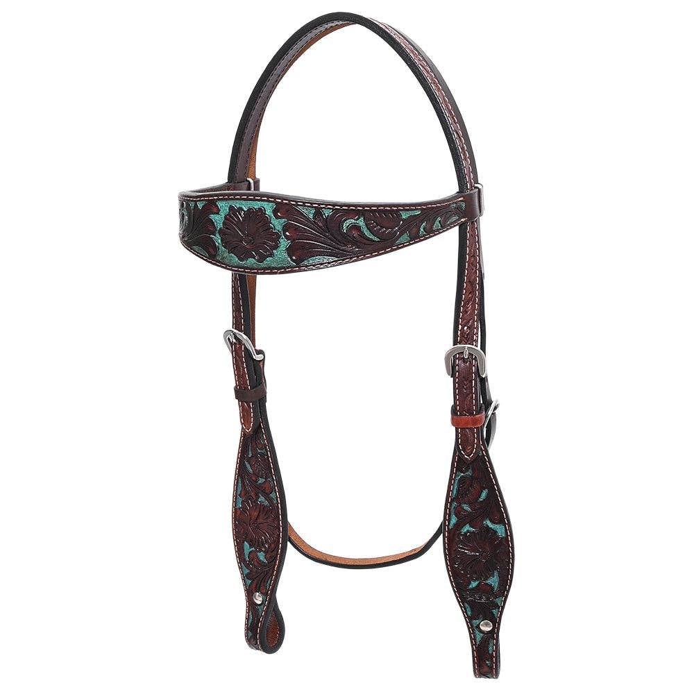 HILASON - Wholesale Horseback Riding Gear - HILASON Western Horse Headstall Breast Collar Set Tack Genuine American Leather | For Horses Headstalls28