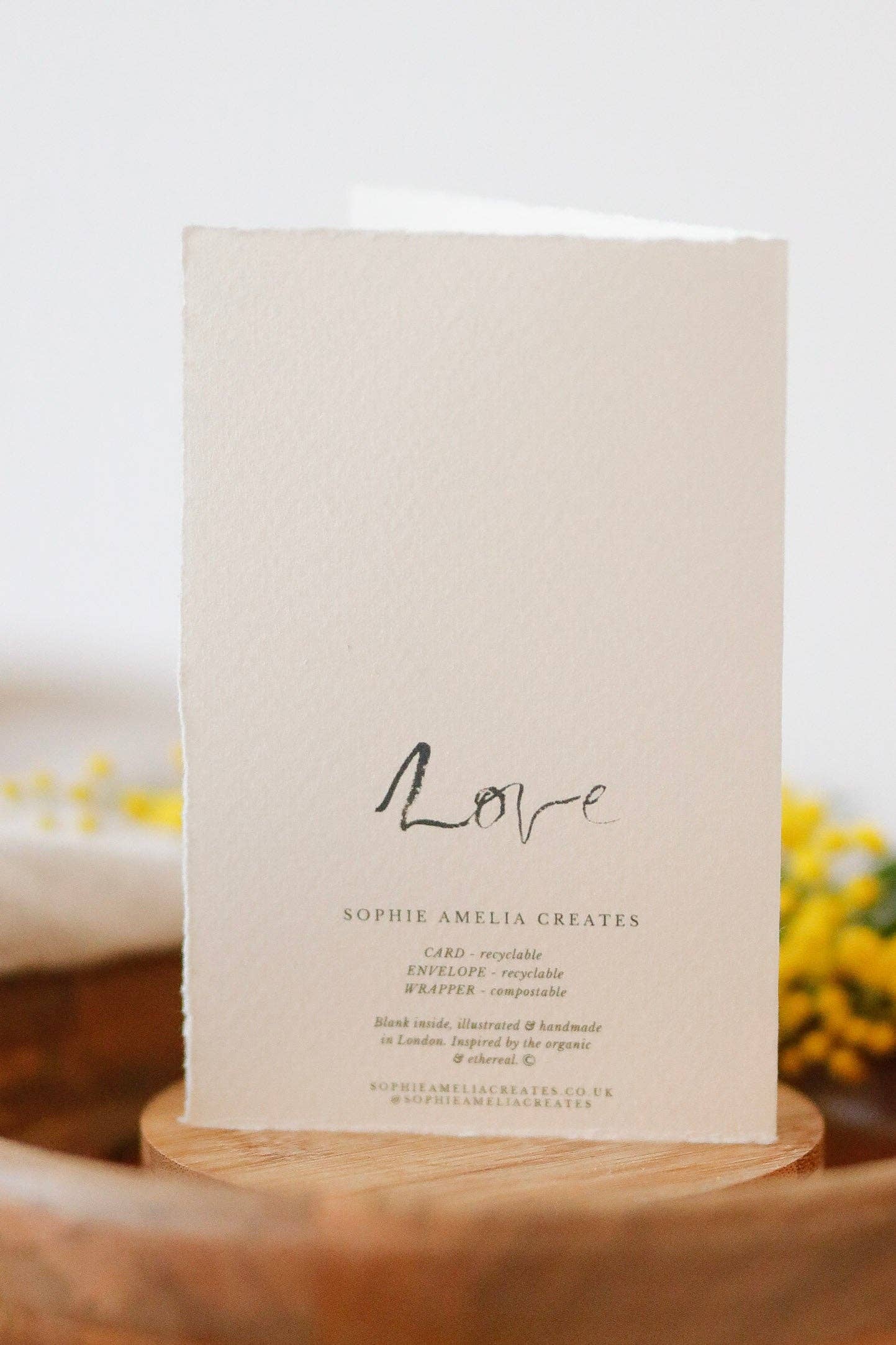 Sophie Amelia Creates - Wholesale Everyday Greeting Card - Vase of David - Mythology inspired card1