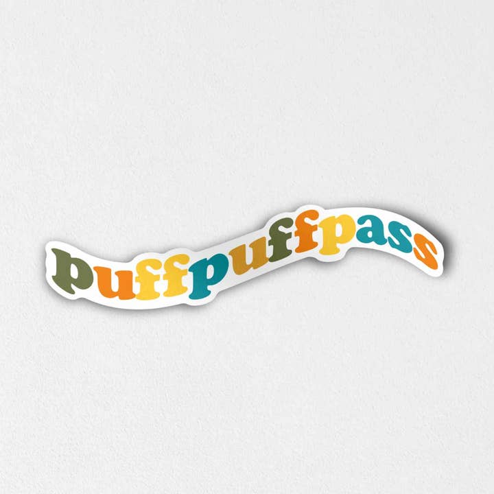 Puff Puff Pass klistermærke for engroshandel hos fntsma