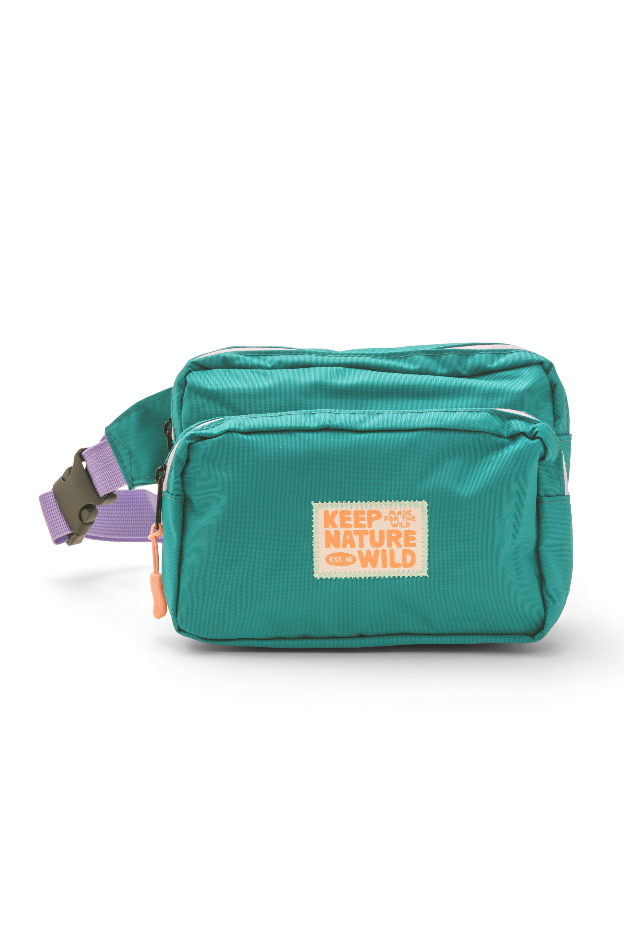 Keep Nature Wild - Wholesale Belt Bag - Unisex - KNW Fanny Pack | Teal/Lavender1