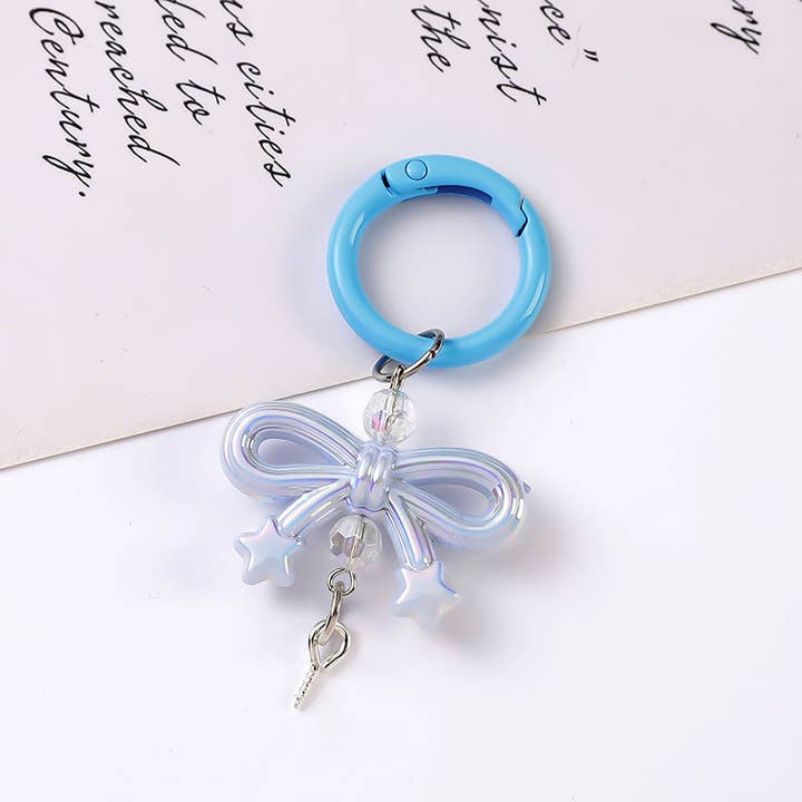 MKS America - Wholesale Keychain - Women's - Bow-shaped keychain bag charm6