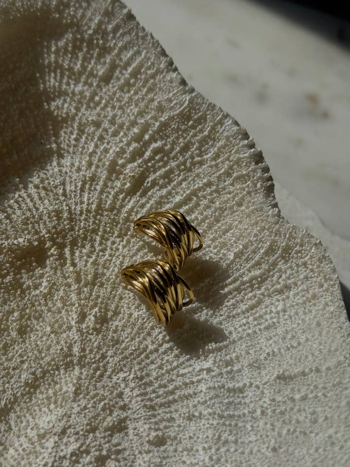 Evelyn Hoops for wholesale by Sweet Grove Collective