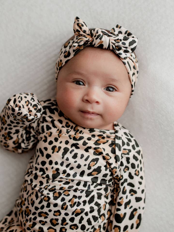 Leopard Knotted Gown and other Purchase Wholesale gown. Free Returns & Net 60 Terms on Faire trending on Faire.