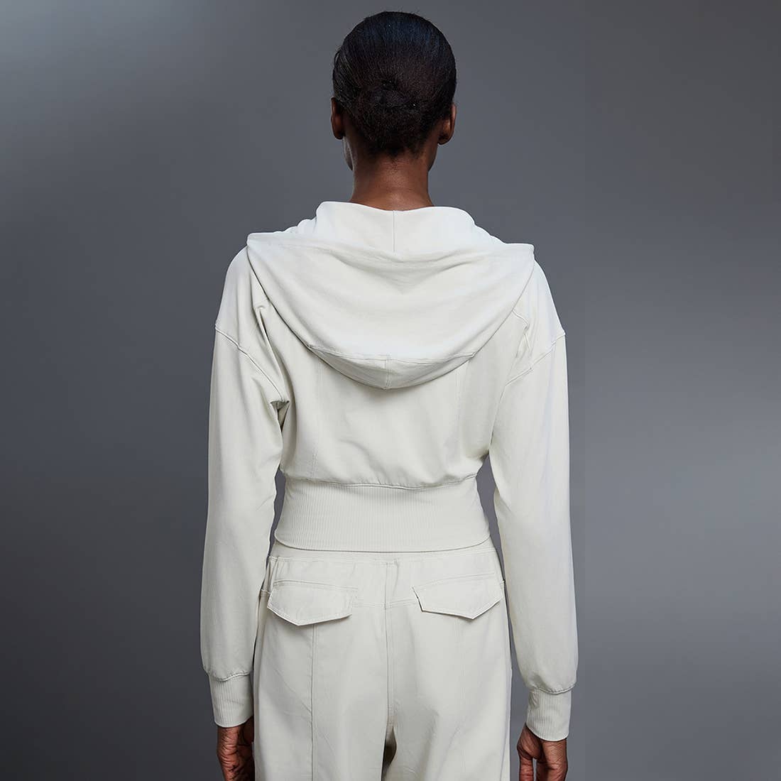 Sodalemon – Casaco de desporto - Mulher por atacado – Casaco Desportivo Aberto com Capuz e Cintura Ajustável para Mulher2