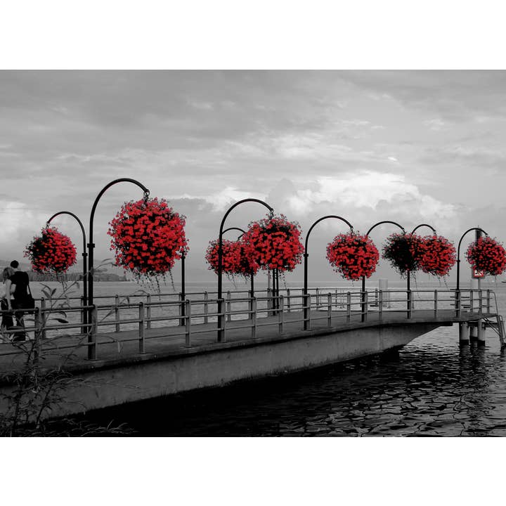 z Vykort Fotografi Blomma Pier_Romantik för wholesale av PhotoWord Art