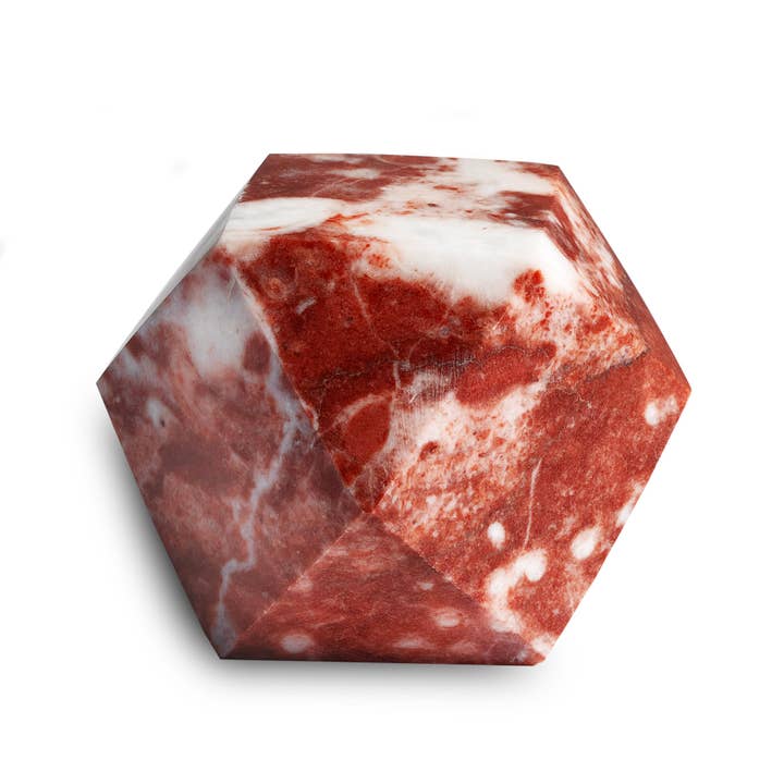 British Fossils - Vendita all'ingrosso Fermacarte - Fermacarte in marmo misto da 2"4