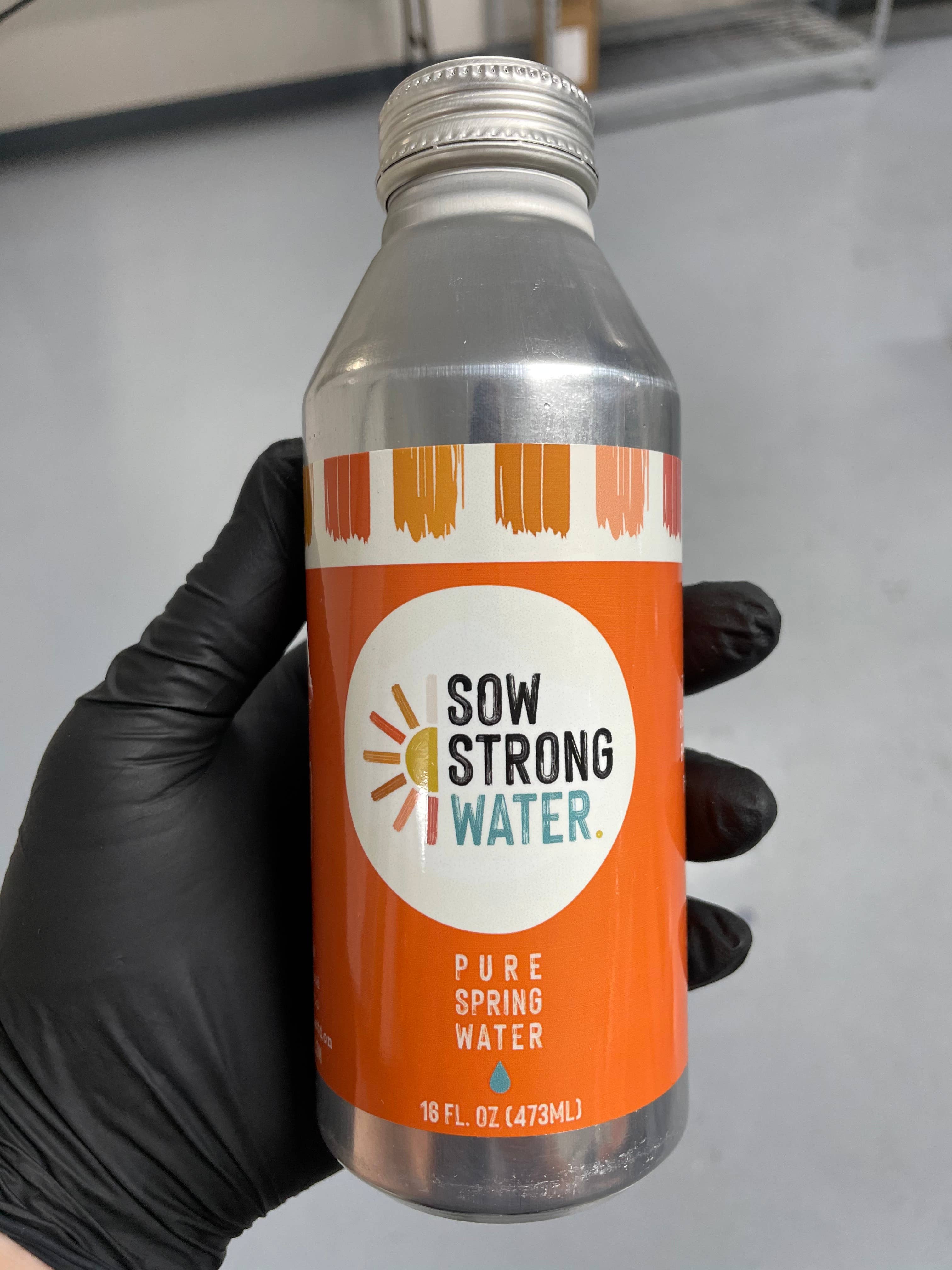 Make Your Own Custom Label Aluminum Bottled Water