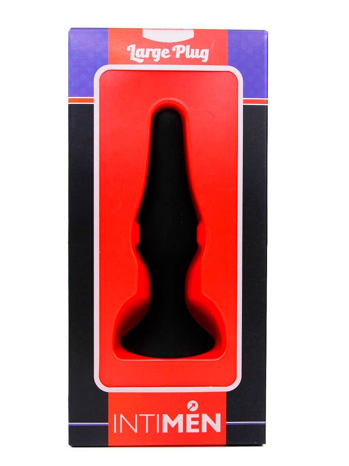 Intimen Medium Black Plug for wholesale by Libid Toys