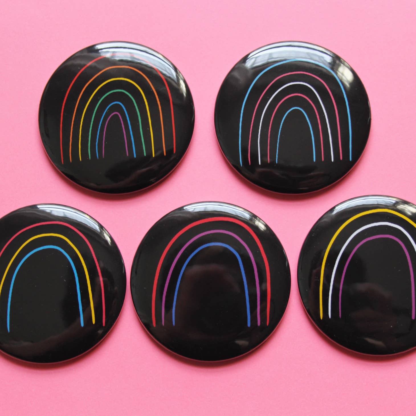 Midge Blitz - Wholesale Magnet - Queer Pride Rainbow Magnets on Faire.com