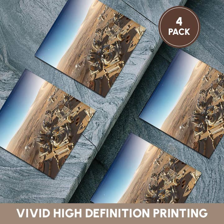 3dRose - Wholesale Coasters - 3dRose, Fantasy settlement in the middle of Mars desert. Digital art gift, Coaster5