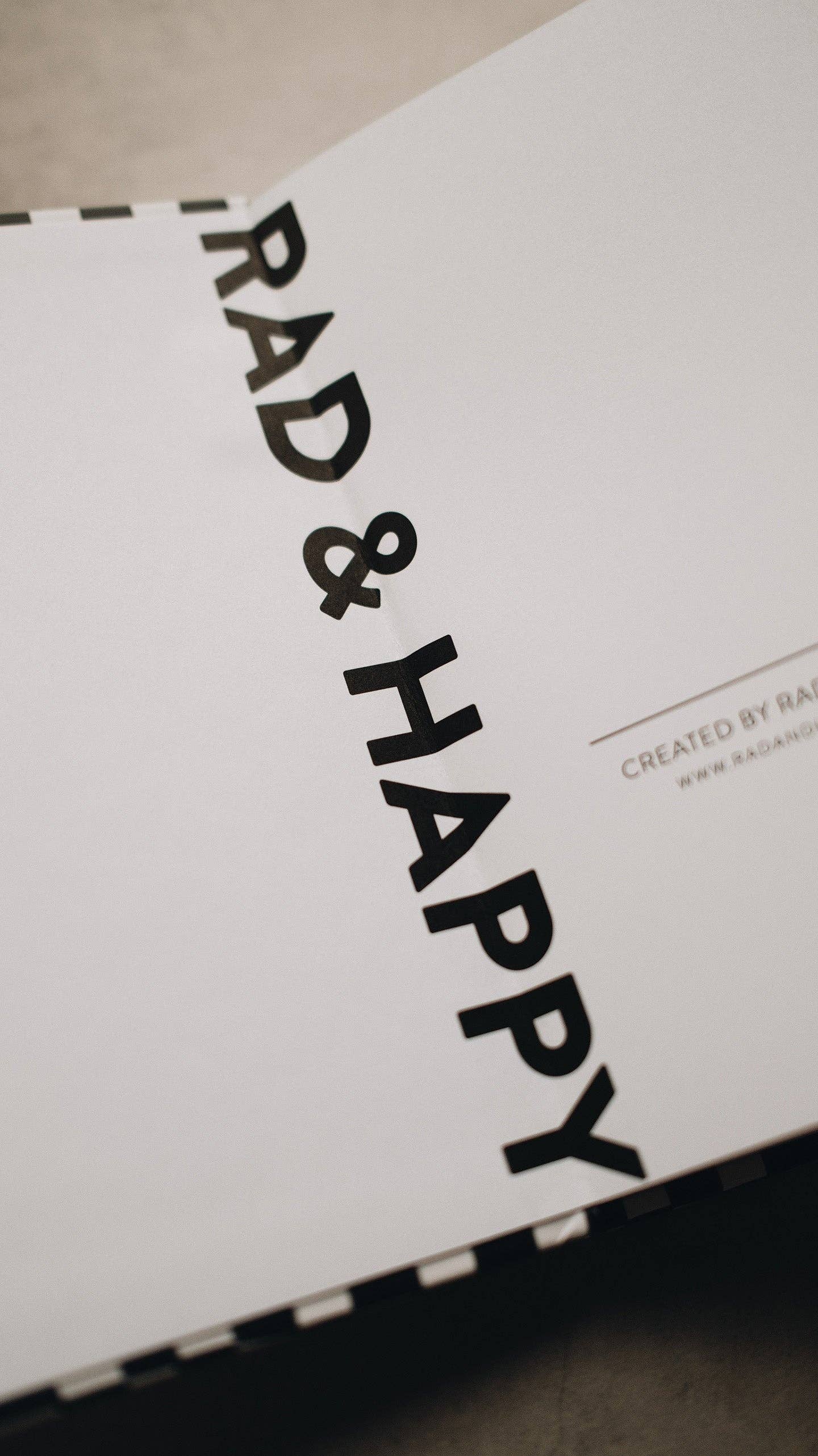 Rad & Happy - Wholesale Sketchbook/Sketchpad - Creative Sketchbook 5x72