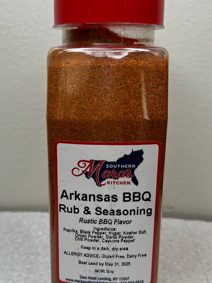 Arkansas BBQ Rub for wholesale by Mara's Homemade
