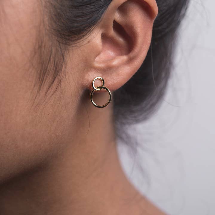 Dear Ava - Venta al por mayor Pendientes de aro pequeños - Regalo de San Valentín para novia pendientes3