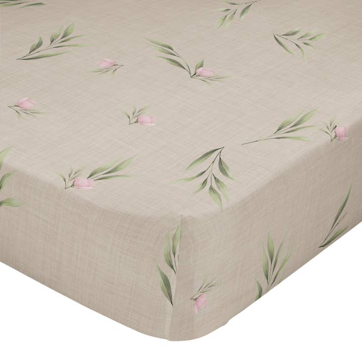 Summer floral Fitted Sheet for wholesale by Happyfriday