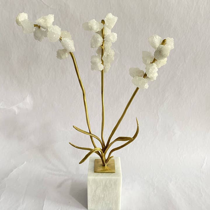 Cloud 9 Design - Wholesale Decorative Tabletop Object - Home Décor Mia Orchid Branch Ornament
