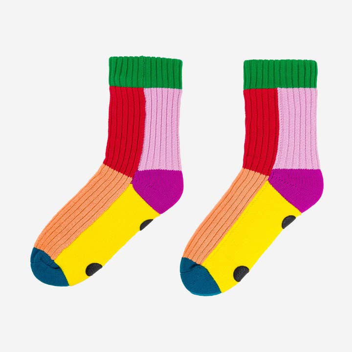 VERLOOP | knits - Vendita all'ingrosso Pantofole a calza - Unisex - Calzini Kaleidoscope Knit House15