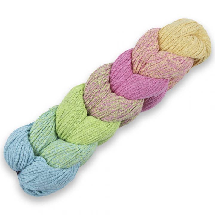 Loop'ncraft - Wholesale Garen - Loopncraft Braidy Ombre Gevlochten Haakkatoen, Gevlochten Garen9