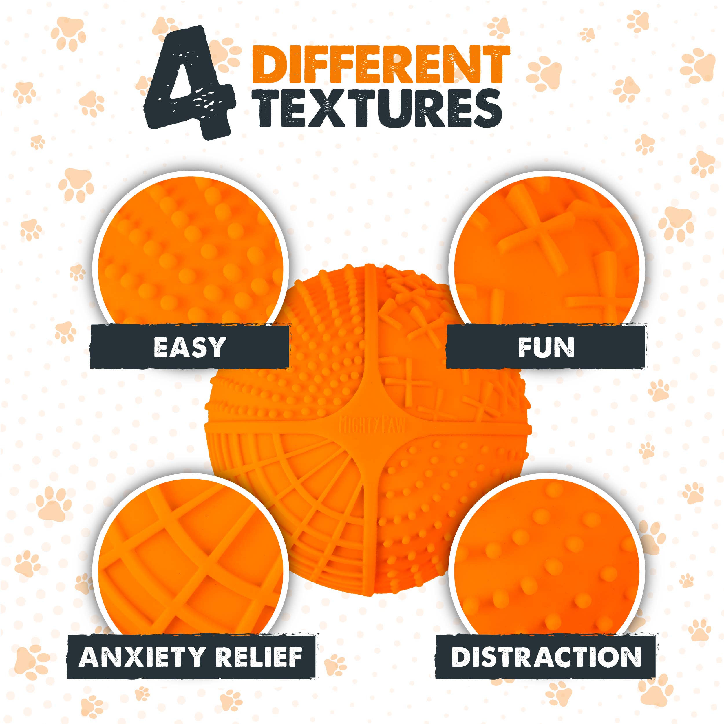 Mighty Paw - Venta al por mayor Comedero - Gatos y perros - Cuenco interactivo para perros para aliviar el aburrimiento y la ansiedad4