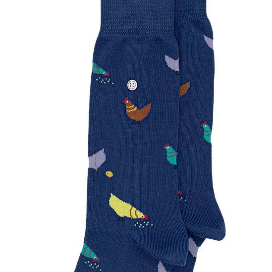 Coup Le Chicken Socken | Navy für den Großhandel von Alfredo Gonzales