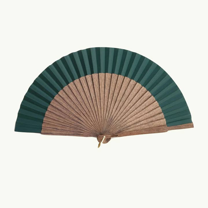 ràfega abanicos - Wholesale Handheld Folding Fan - Abanico Bosque7