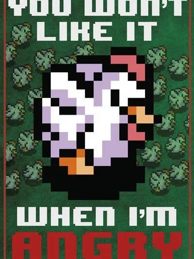 Zelda - Cucco - Angry Poster for wholesale by Pyramid America