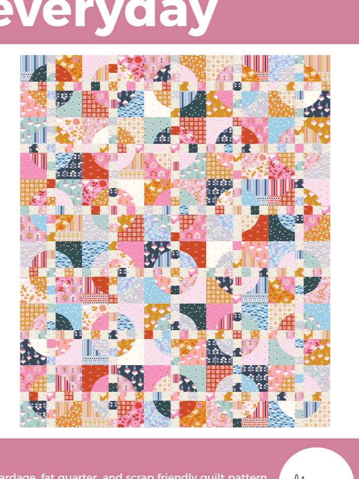 Celebrate Everyday Quilt Pattern - Printed for wholesale by AllisonRamsing.com