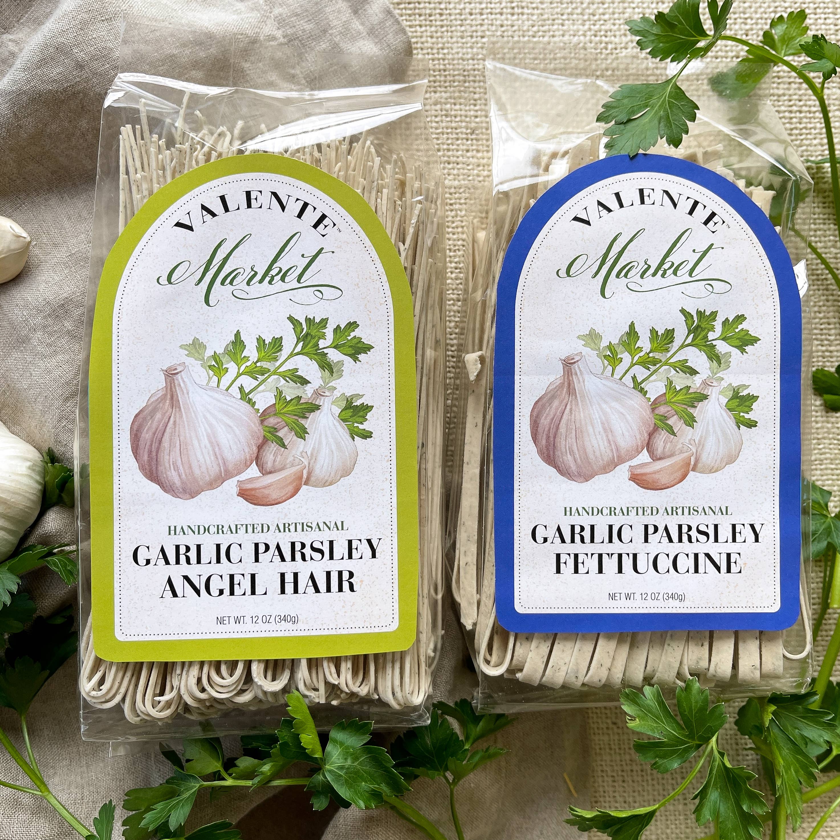 Valente Pasta - Wholesale Pasta - Garlic Parsley Linguine4