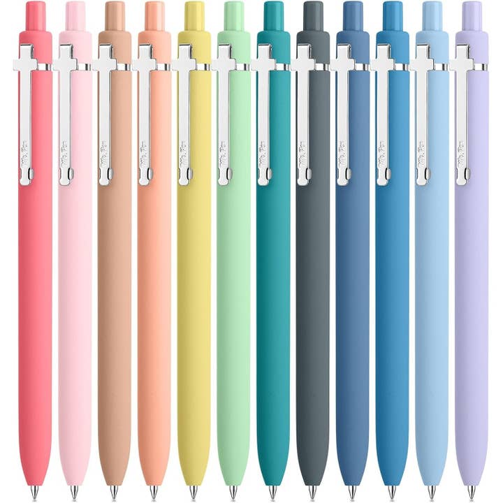 Mr. Pen- Retractable Cute Gel Pens for Journaling, 12 for wholesale by Mr. Pen