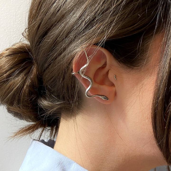 HELLES - Wholesale Cuff/Wrap Earrings - SNAKE EAR CUFF1