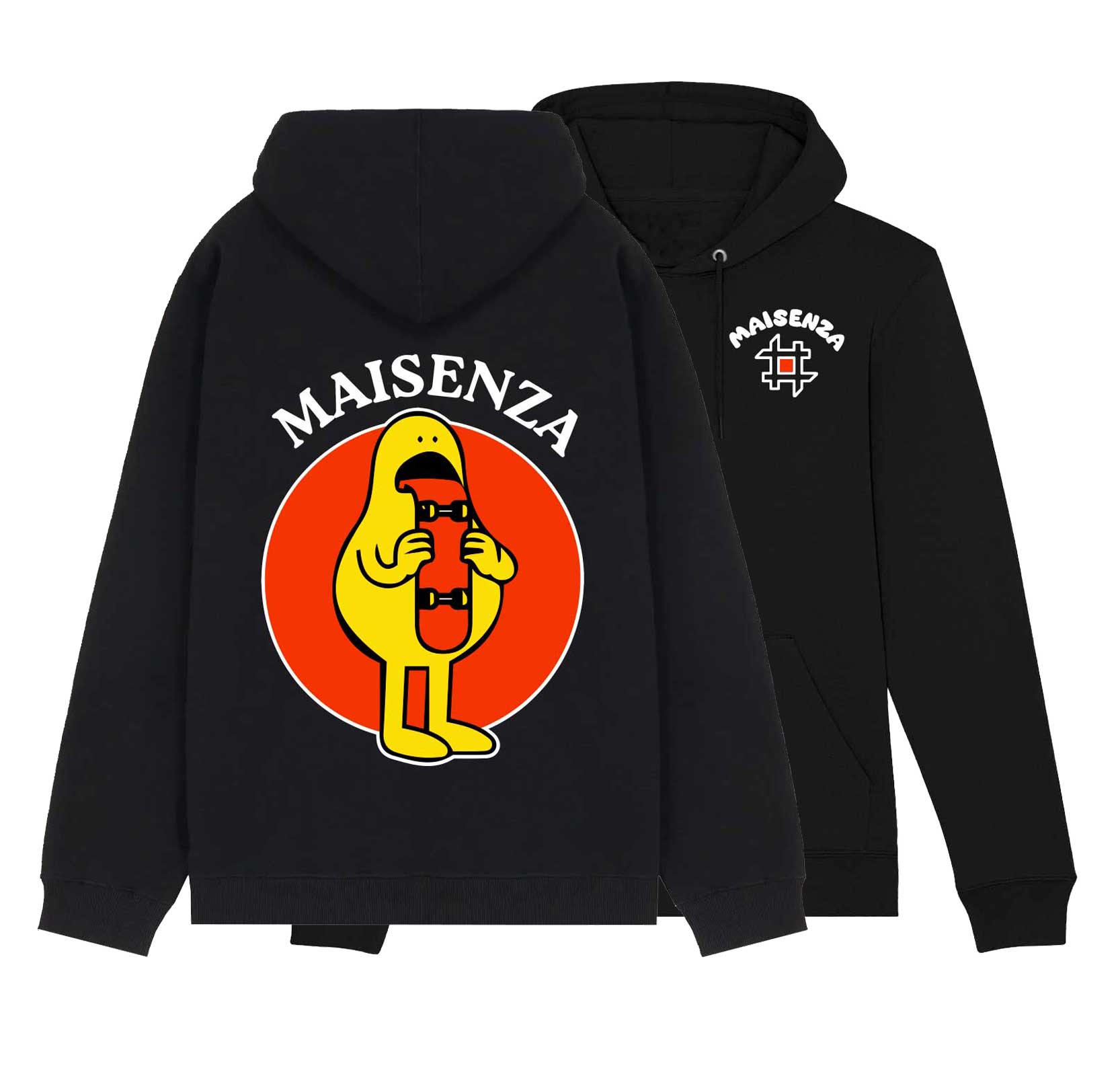 #MAISENZA – wholesale Hoodie – Unisex – Hoodie - Tongue Skate2
