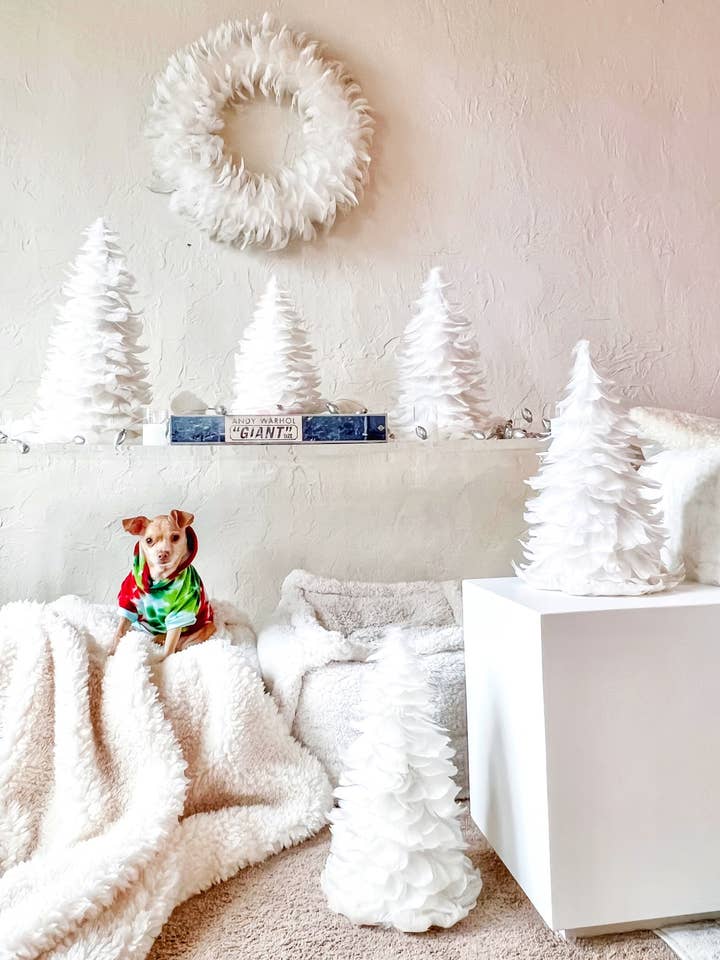 Casaco Capuz de Natal Tie Dye Festive por atacado de Shanna's Tie Dye