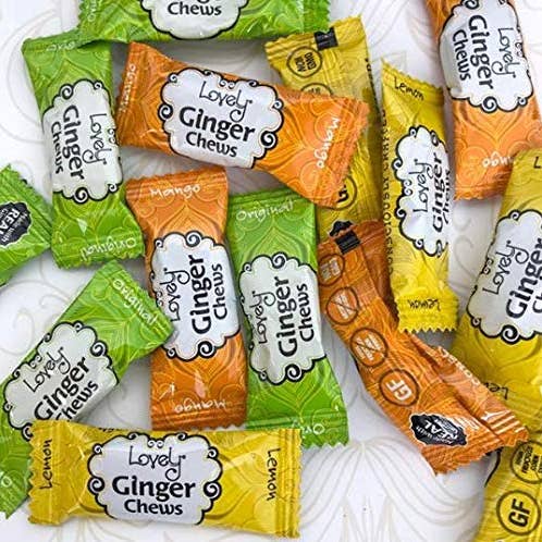 Lovely Candy Company - Wholesale Gummy - Original Ginger Chews Candy - Gluten Free, Vegan, Non-GMO3