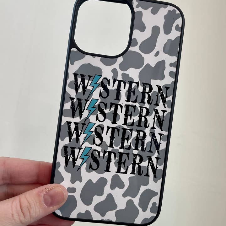 Western Lightning Phone Case for wholesale by The Hive Boutique Wholesale