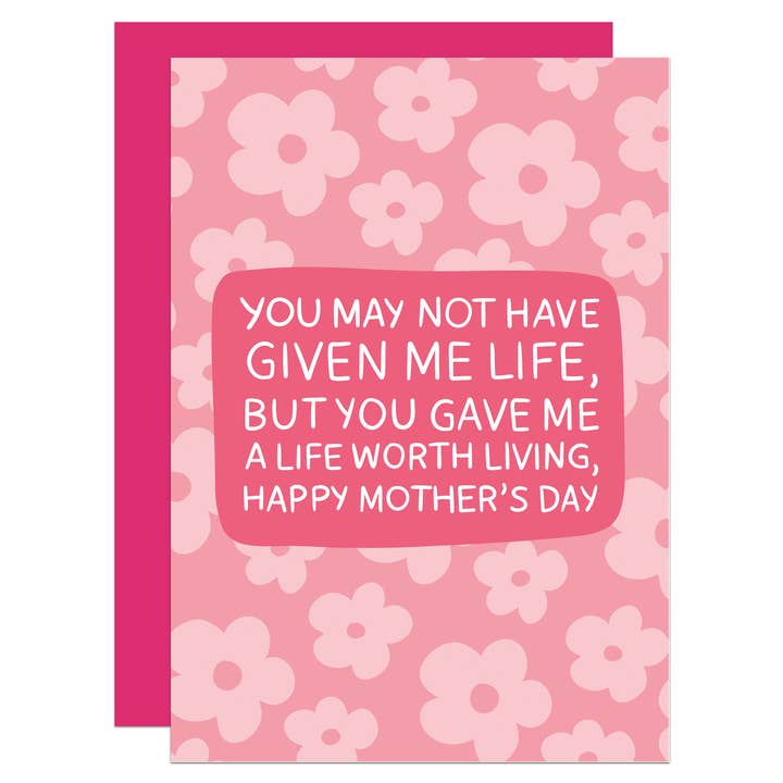 Carte A6 Fête des Mères Maman Adoptive pour la vente par TeePee Creations