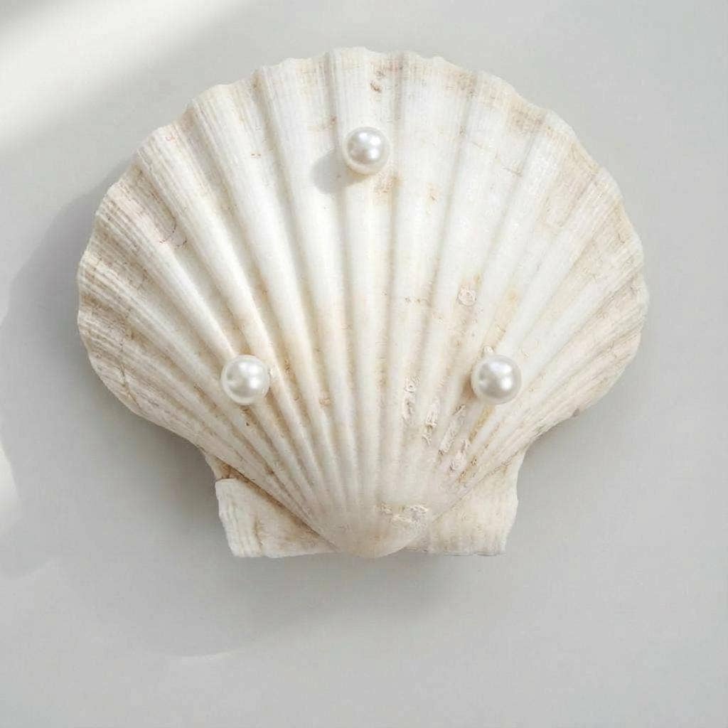 Shell Yeah By Jaks LLC – Engroshandel Smykkeskål – Perle Stjerne Kammusling Skål Smykkeskål – Guldkant2