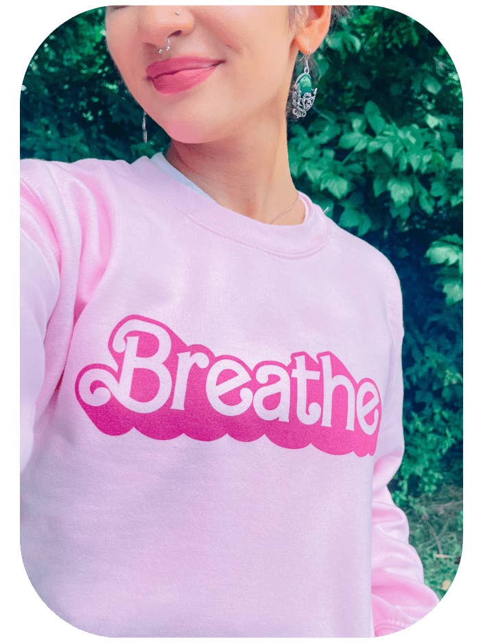 Breathe (Barbie) - Sweatshirt für den Großhandel von Self-Care Is For Everyone